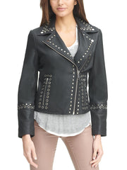 Bree Studded Leather Jacket