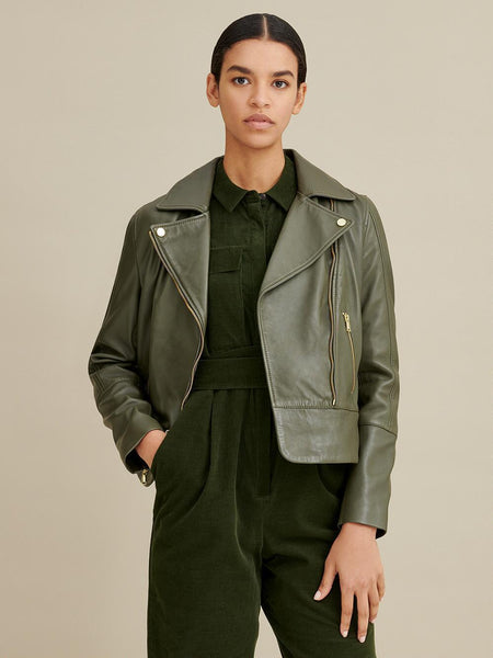 Olivia Moto Leather Jacket