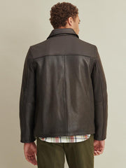 George Leather Jacket with Thinsulate Lining
