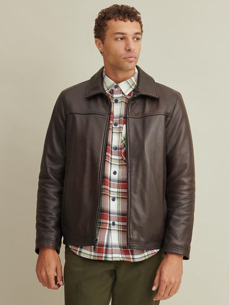 Thinsulate Lined Leather Jacket