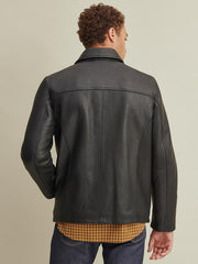 Thinsulate Lined Leather Jacket