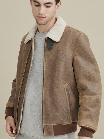 Robert Real Shearling Bomber