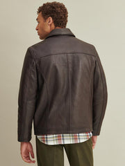 Thinsulate Lined Leather Jacket
