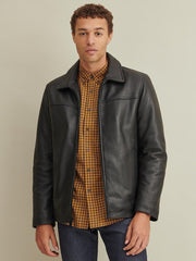 Thinsulate Lined Leather Jacket