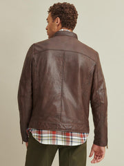 Brent Leather Moto Jacket