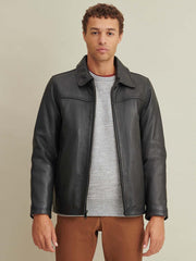 George Leather Jacket with Thinsulate Lining