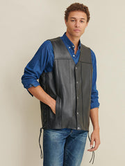 Big & Tall Wilwaukee Leather Rider Vest