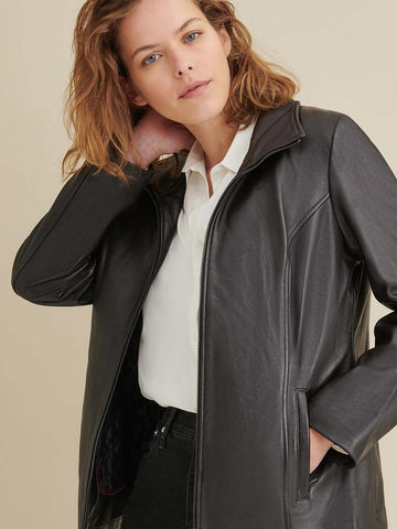 Natalie Thinsulate Leather Jacket
