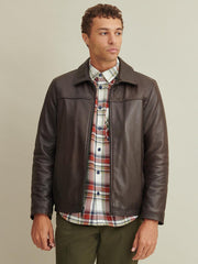 Thinsulate Lined Leather Jacket