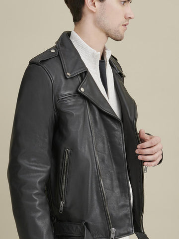 Finn Leather Rider Jacket with Thinsulate Lining