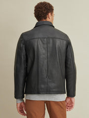 George Leather Jacket with Thinsulate Lining