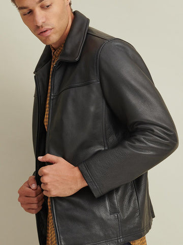 Thinsulate Lined Leather Jacket