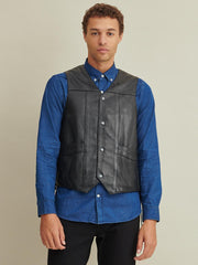 Don Leather Rider Vest