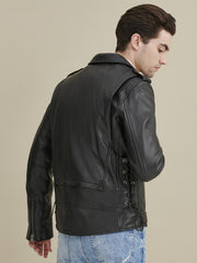 Finn Leather Rider Jacket with Thinsulate Lining
