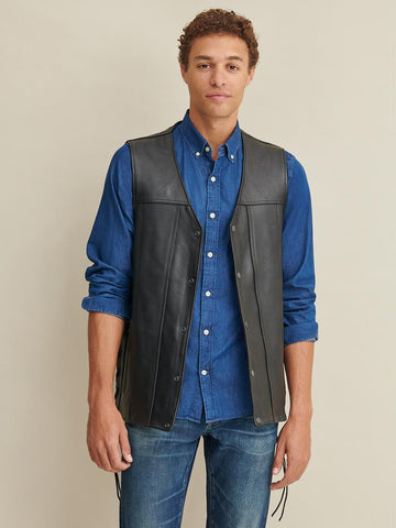 Big & Tall Wilwaukee Leather Rider Vest