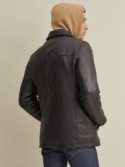 Bruce Leather Jacket with Thinsulate Lining