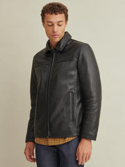 Thinsulate Lined Leather Jacket