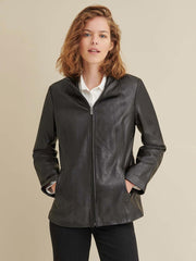 Natalie Thinsulate Leather Jacket