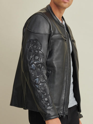 Kyle Leather Rider Jacket