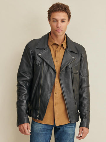 Big & Tall Rider Jacket with Padded Lining
