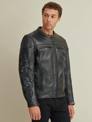 Kyle Leather Rider Jacket