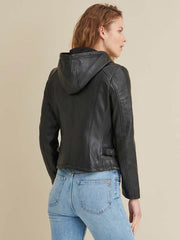 Kendra Leather Rider Jacket