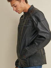 Big & Tall Justin Leather Jacket