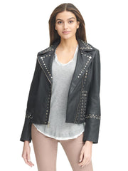 Bree Studded Leather Jacket