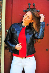Akira Black Leather Jacket