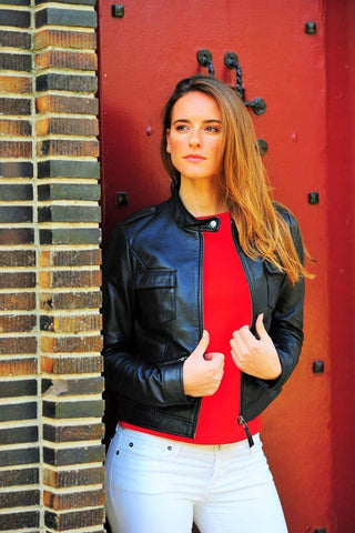 Akira Black Leather Jacket