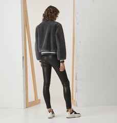 Essential Faux Fur Bomber Jacket