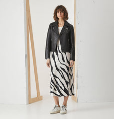 Essential Leather Biker Jacket