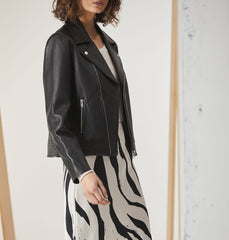 Essential Leather Biker Jacket