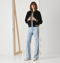 Essential Faux Fur Bomber Jacket