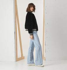 Essential Faux Fur Bomber Jacket