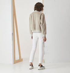 Essential Faux Fur Bomber Jacket