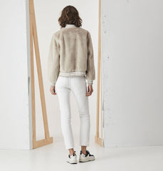 Essential Faux Fur Bomber Jacket