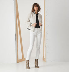 Essential Faux Fur Bomber Jacket
