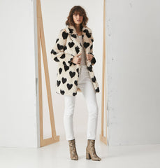Minimalist Faux Fur Jacket