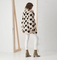 Minimalist Faux Fur Jacket