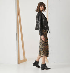 New Yorker Leather Biker Jacket