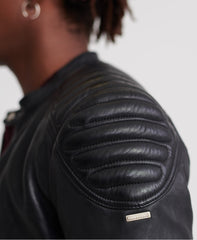 City Hero Leather Racer Jacket