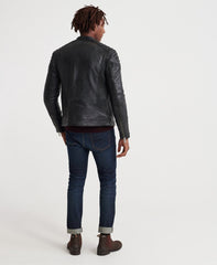 City Hero Leather Racer Jacket