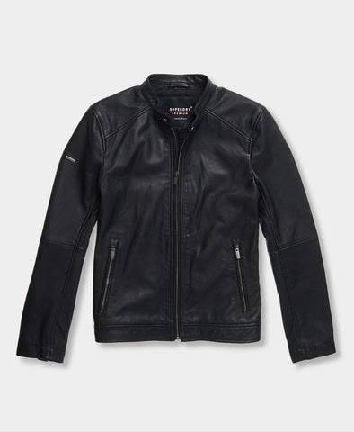 Hero Light Leather Racer Jacket