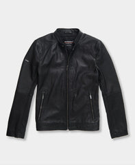 Hero Light Leather Racer Jacket